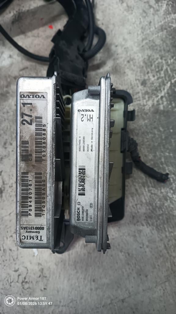 Volvo C70 2002 2.4T ECU ECM en TCM Set, Auto-onderdelen, Elektronica en Kabels, Volvo, Gebruikt, Ophalen of Verzenden