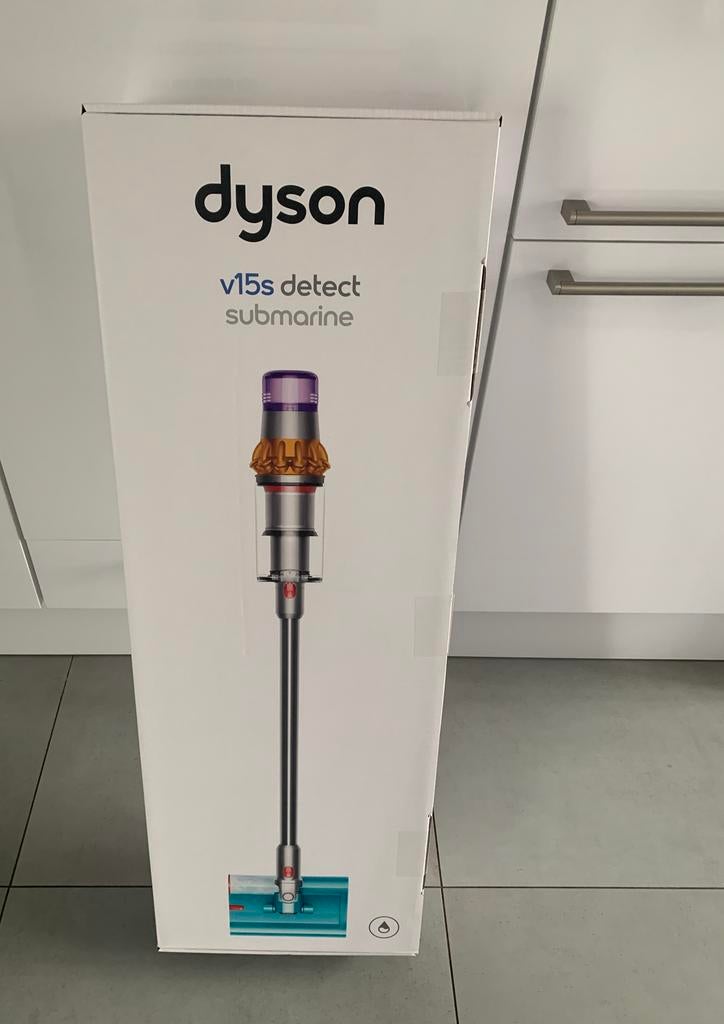 Dyson V15 s Detect Submarine Steelstofzuiger, Ophalen, Overige typen, Nieuw, Minder dan 1200 watt