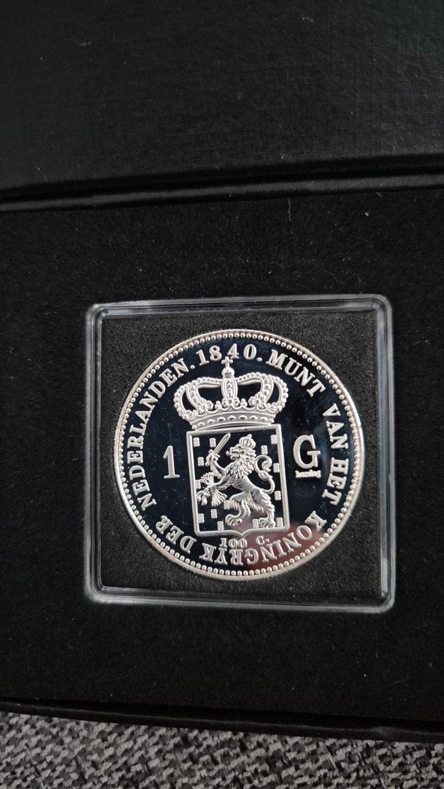 Nederland 1 Gulden 1840 Willem II (Replica), Verzenden, Nederland, Munten