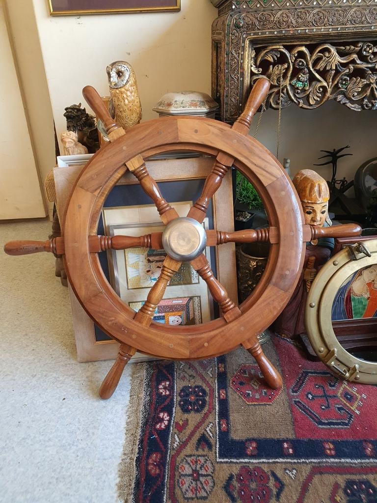 Stuurwiel Boot 72 cm, Ophalen of Verzenden, Zo goed als nieuw, Schaalmodel