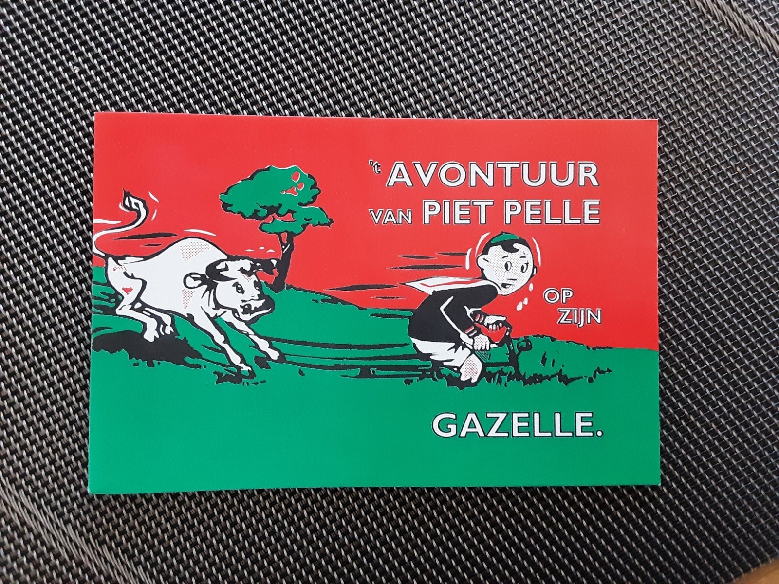 Avontuur van Pietje Pelle op zijn Gazelle stripboekje, Ophalen of Verzenden, Nieuw, Gebruiksvoorwerp