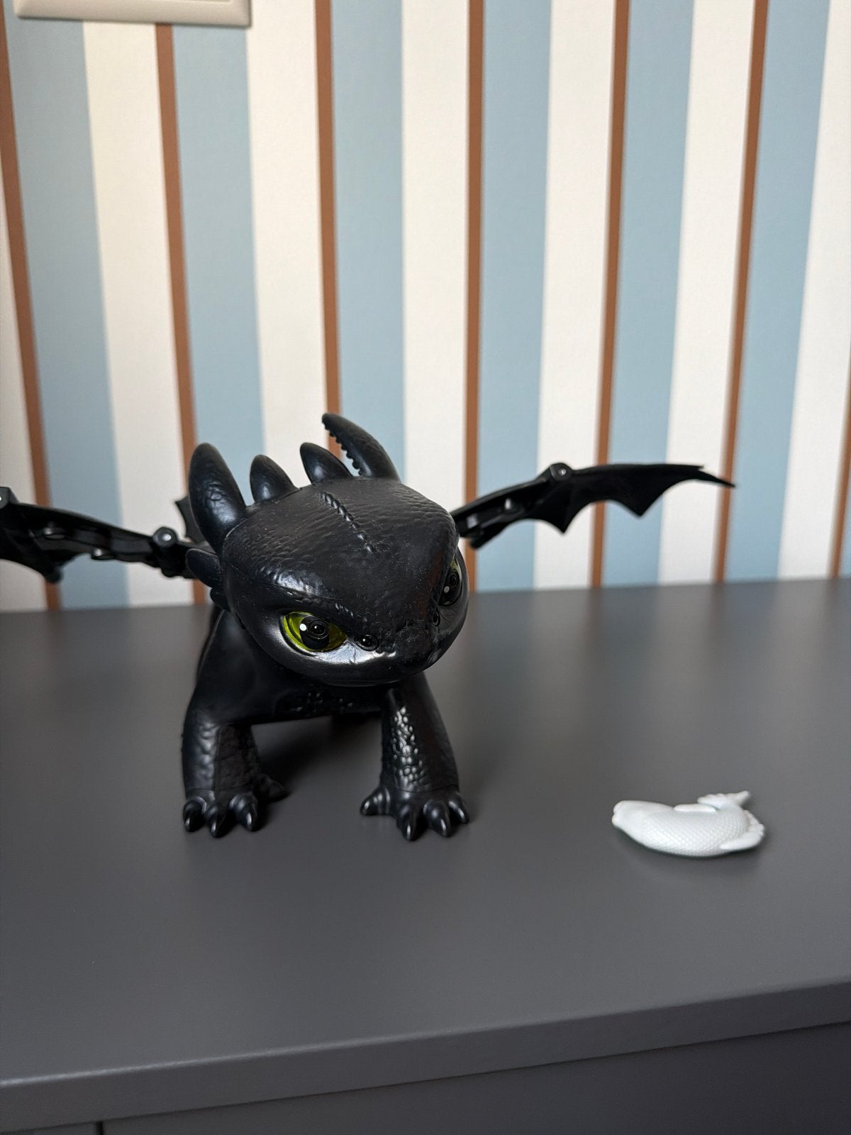 Interactieve Toothless draak - Hoe Tem Je Een Draak, Kinderen en Baby's, Speelgoed | Actiefiguren, Ophalen of Verzenden, Zo goed als nieuw
