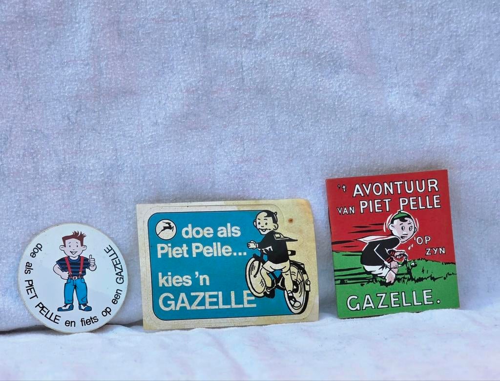 Lotje piet Pelle Gazelle rijwielen fiets, Verzamelen, Merken en Reclamevoorwerpen, Ophalen of Verzenden, Gebruikt