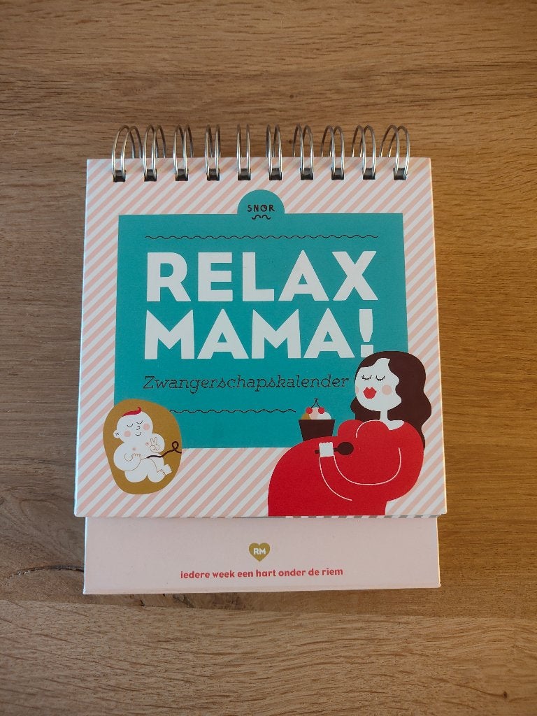 Zwangerschap kalender, Ophalen of Verzenden, Zo goed als nieuw, Kraamcadeau
