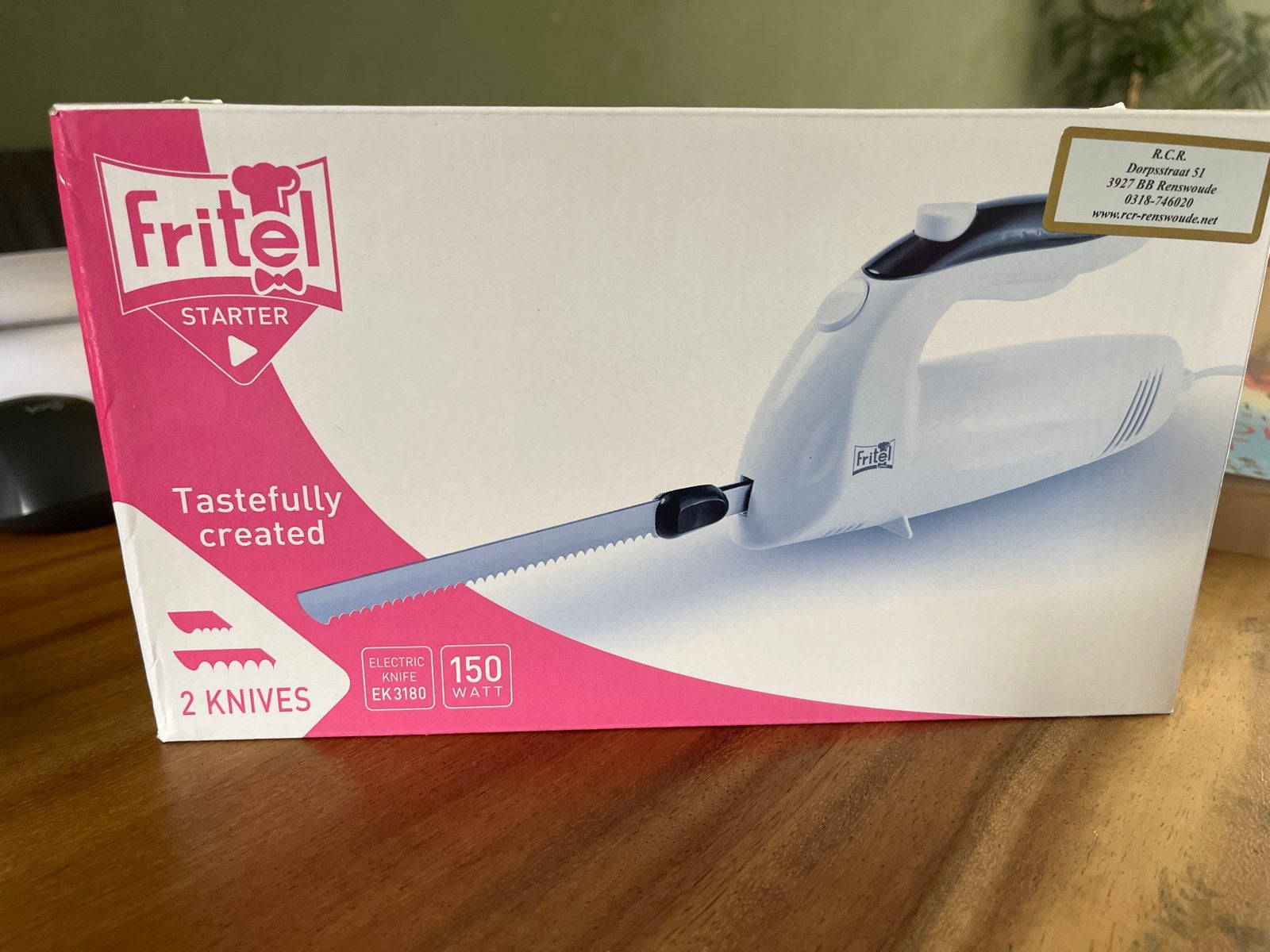 Fritel Starter Elektrisch Mes - Nieuw in doos, Overige typen, Ophalen of Verzenden, Nieuw, Overige merken