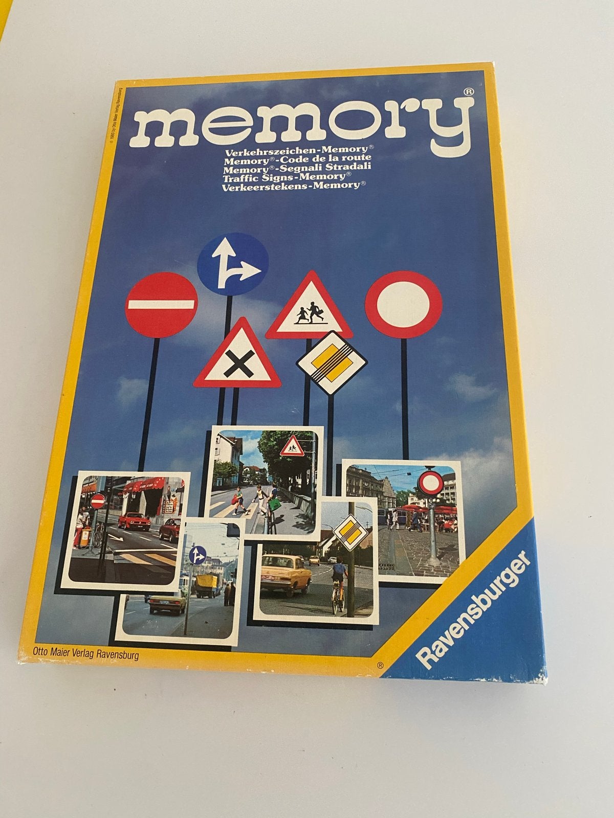 Ravensburger Verkeersborden Memory (1980), Een of twee spelers, Ophalen of Verzenden, Gebruikt