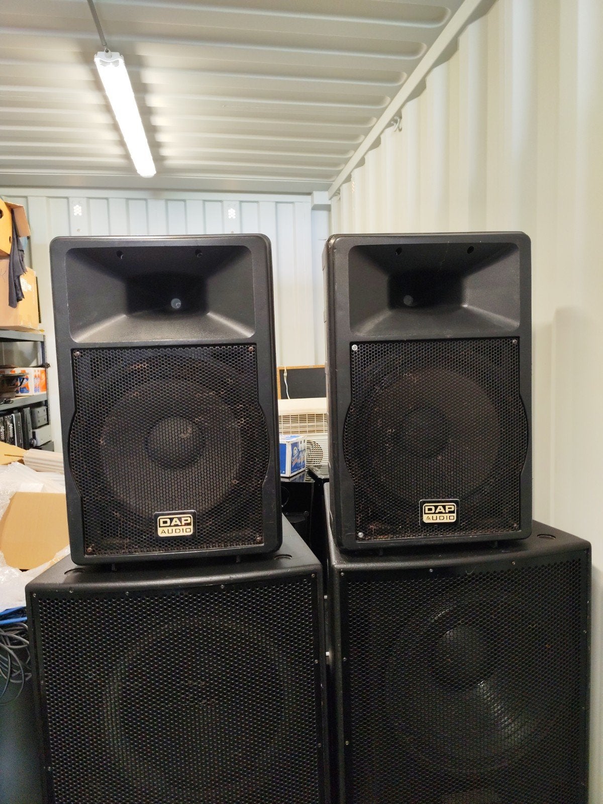 DAP K115A Actieve Luidsprekers - Pure Power!, Audio, Tv en Foto, Luidsprekers, Ophalen, 120 watt of meer, Overige typen, Overige merken