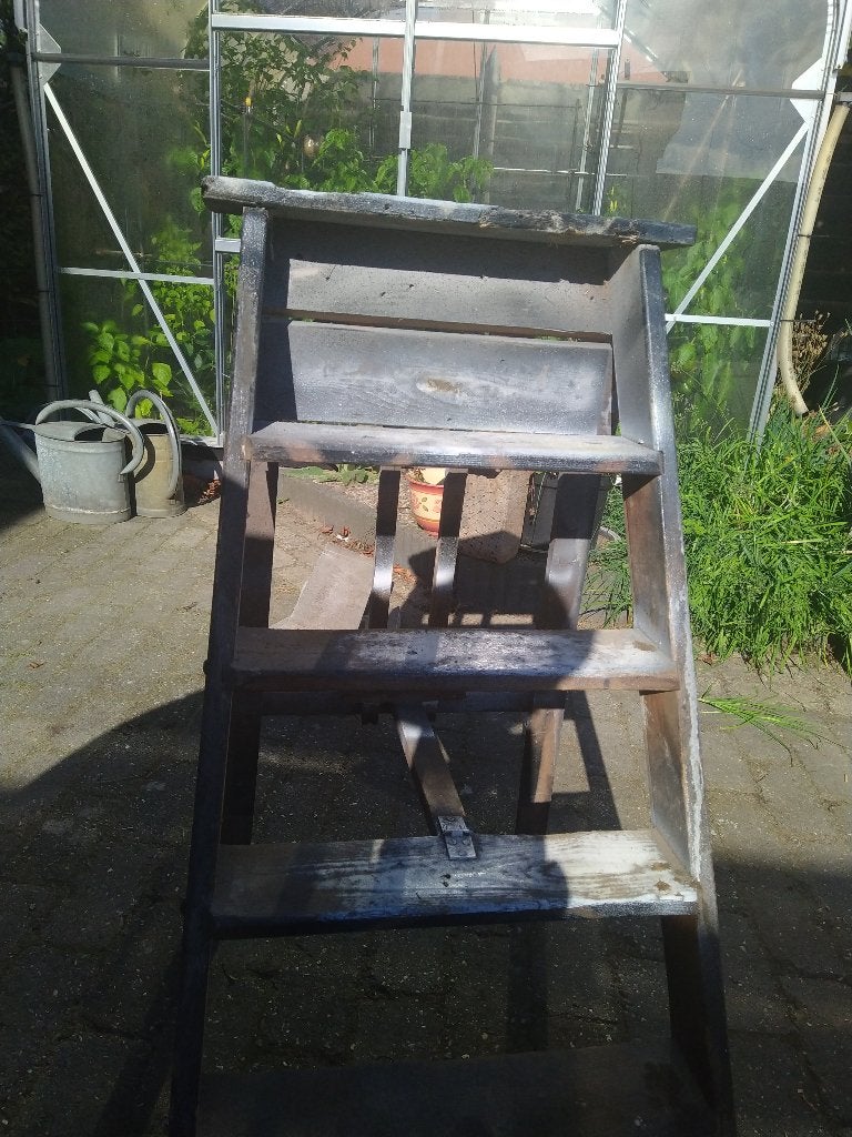 houten trap, Doe-het-zelf en Verbouw, Ophalen, Gebruikt, Trap, Minder dan 2 meter