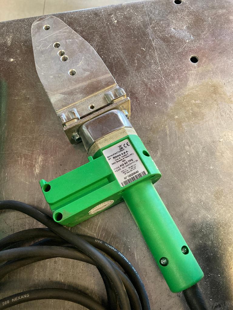 Aquatherm 50337 Kunststof lasapparaat, Ophalen, Gebruikt, Minder dan 150 ampère, Elektroden