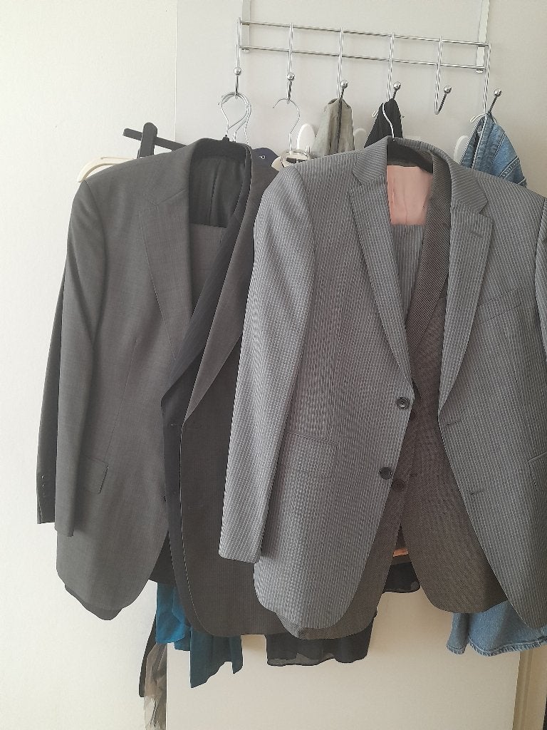 Heren kostuums( opruiming), Ophalen of Verzenden, Zo goed als nieuw, Maat 52/54 (L)