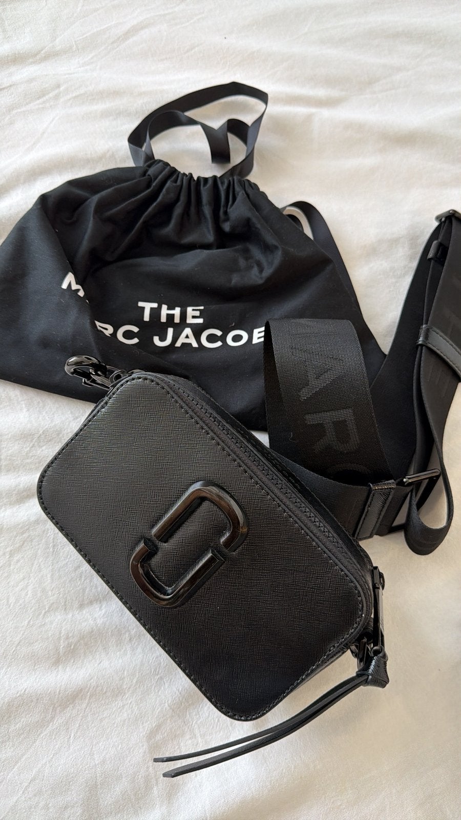 Originele Marc Jacobs Snapshot tas in het zwart., Ophalen of Verzenden, Nieuw, Zwart, Handtas