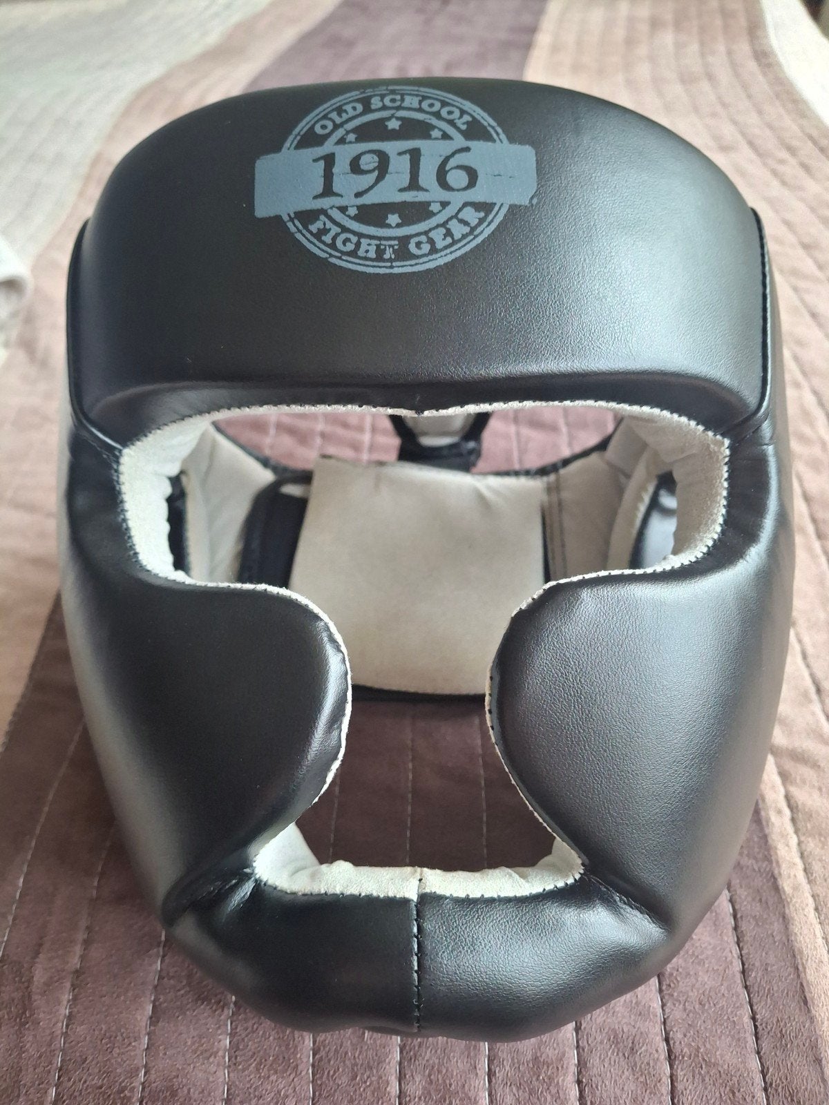 Old School 1916 Fight Gear Bokshelm - Maat L, Sport en Fitness, Boksen, Ophalen, Zo goed als nieuw, Bokshelm