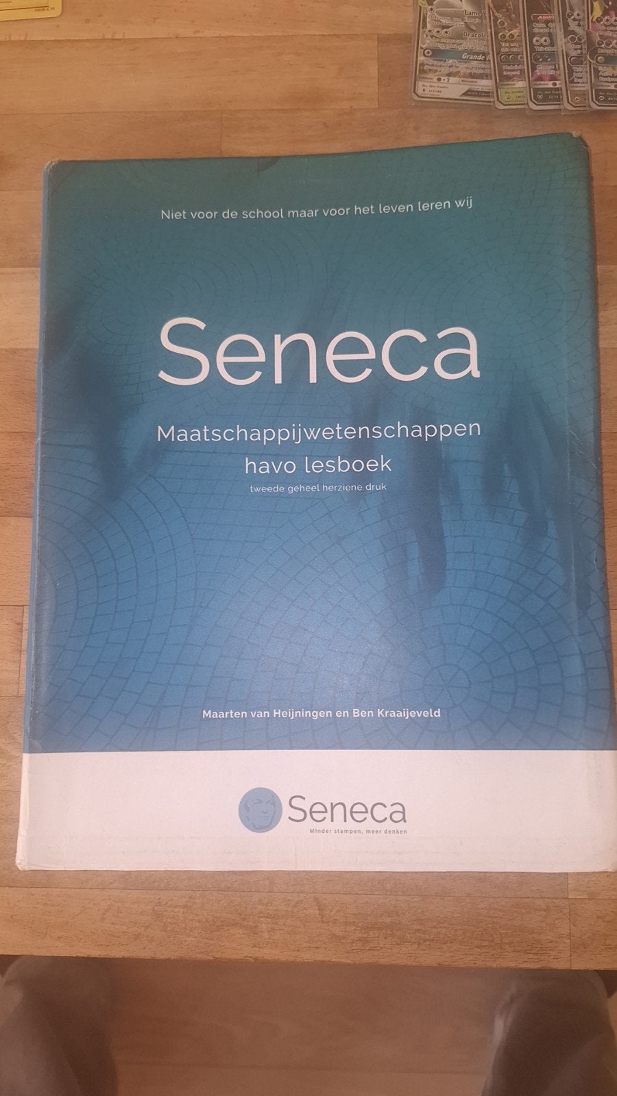 Seneca Maatschappijwetenschappen havo lesboek, Boeken, Ophalen, Maarten van Heijningen en Ben Kraaijeveld, HAVO, Zo goed als nieuw