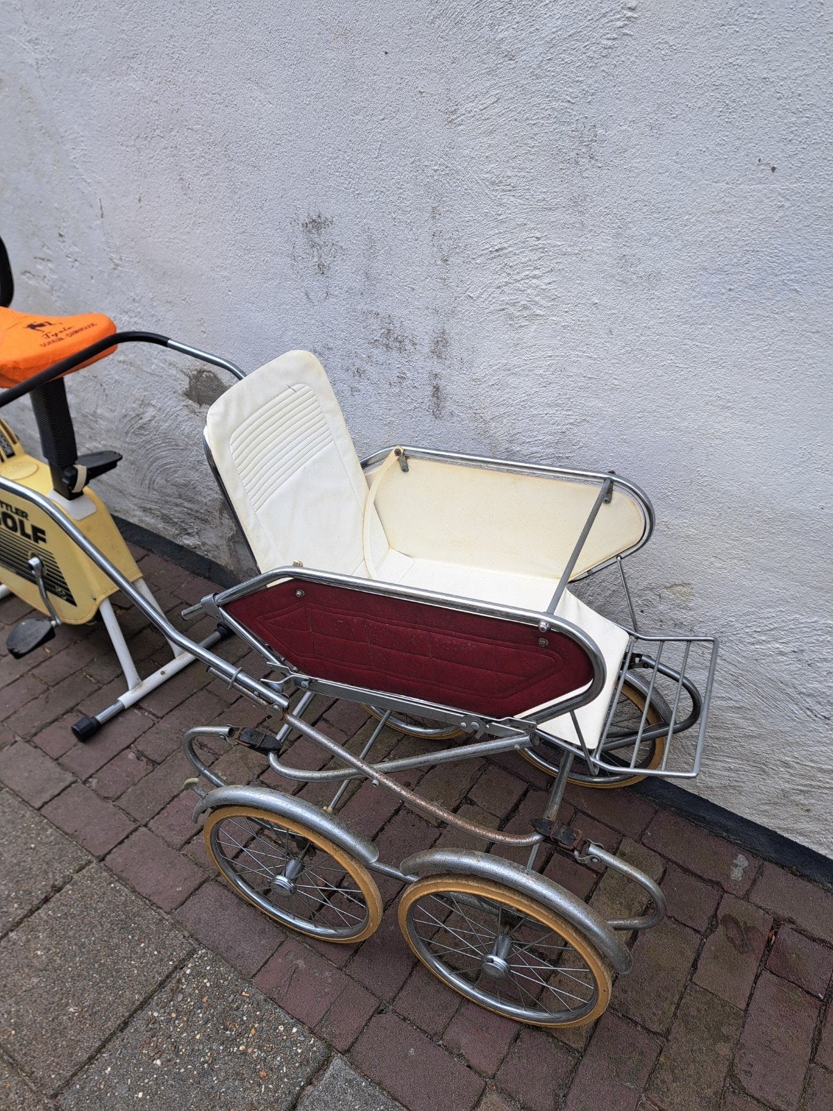 Ouderwetse kinderwagen, Kinderen en Baby's, Kinderwagens en Combinaties, Ophalen, Overige merken