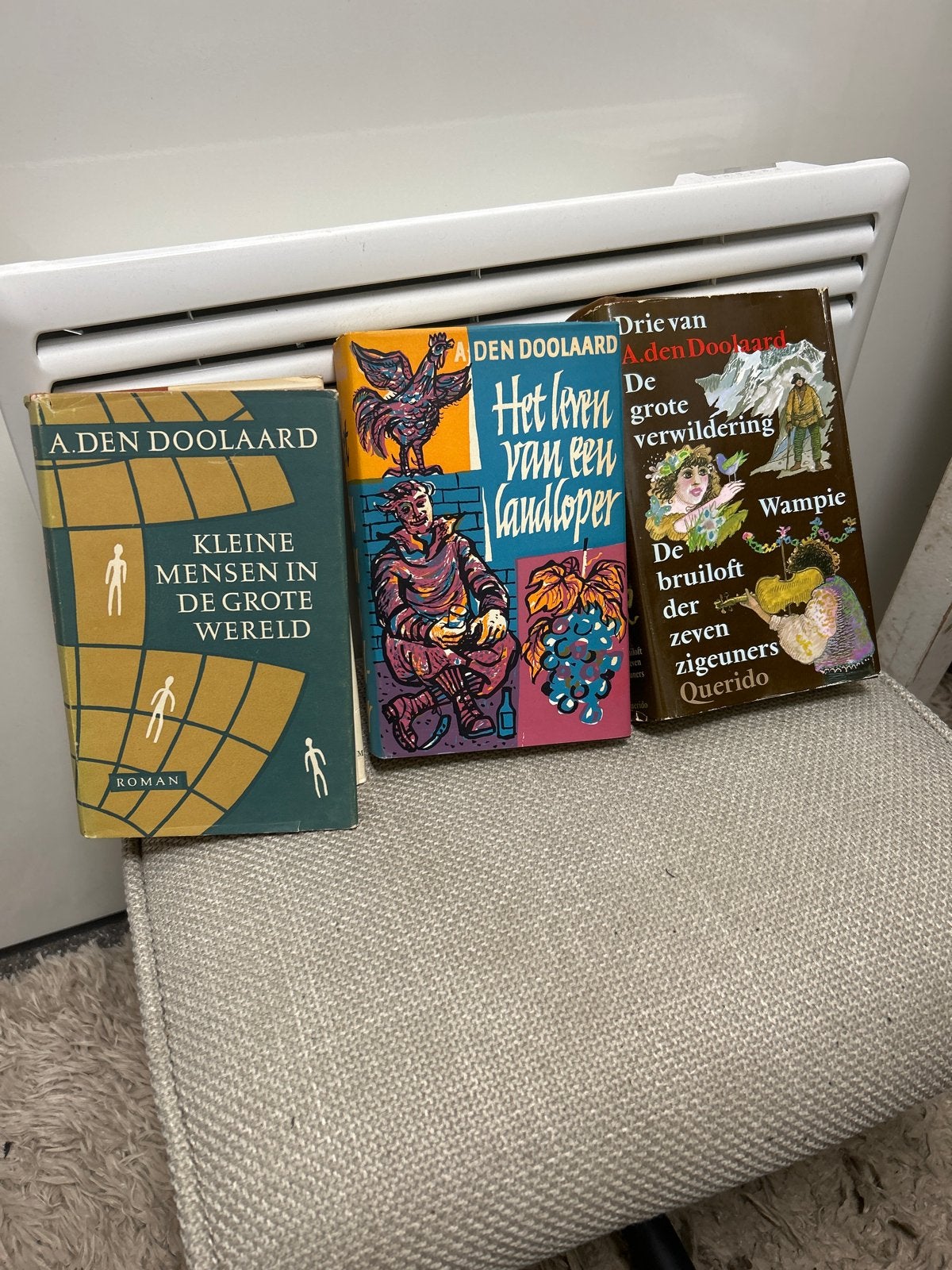 A. den Doolaard Boeken: Kleine Mensen, Het Leven, Drie van, Ophalen, Gelezen, Nederland