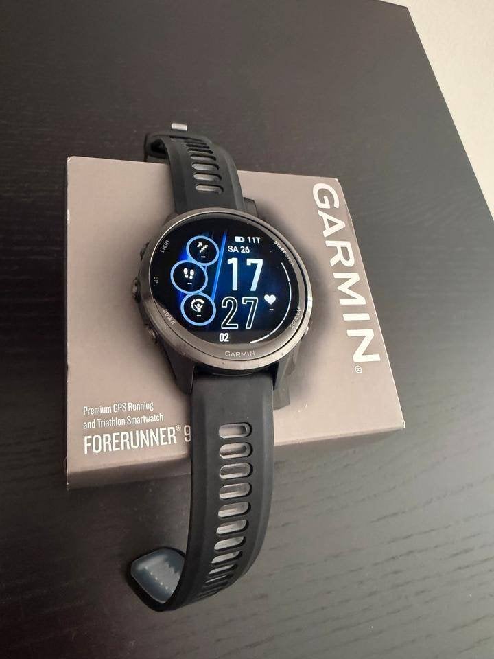 Garmin Forerunner 970, Zwart, Ophalen of Verzenden, Zo goed als nieuw, GPS