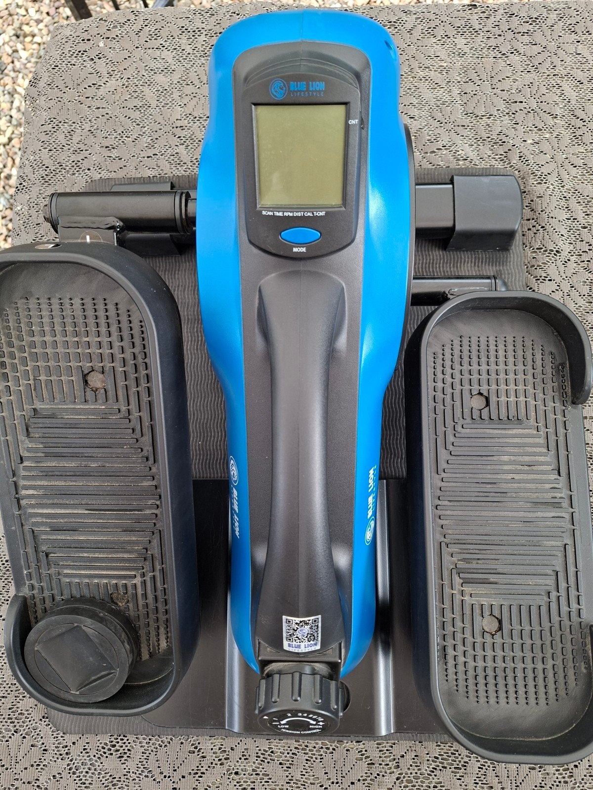 Blue Lion Stoelfiets - Mini Hometrainer - Fluisterstil, Ophalen, Gebruikt