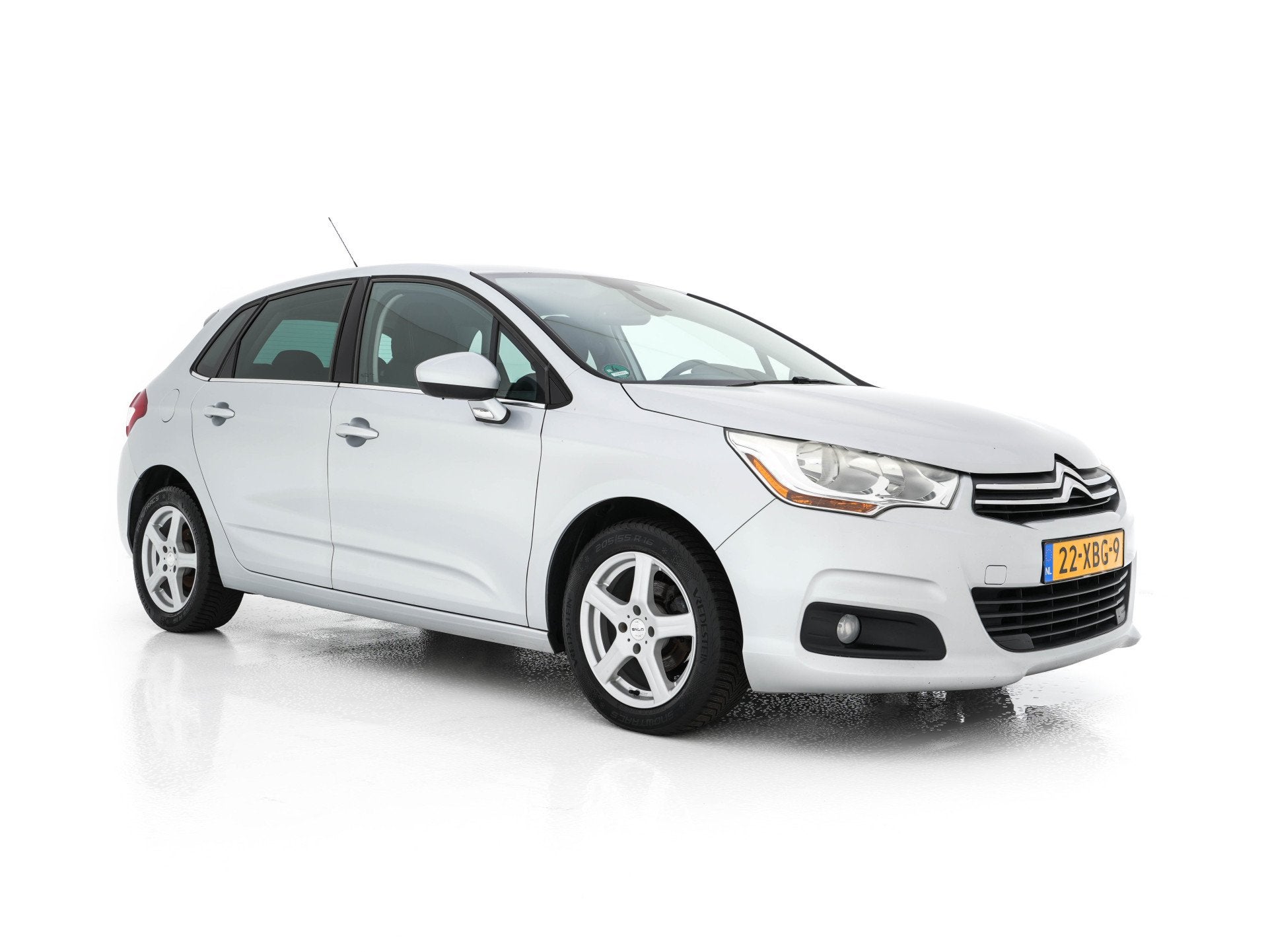 Citroën C4 1.6 HDi Ligne Business *NAVI-FULLMAP | ECC | PDC, Voorwielaandrijving, Stof, Gebruikt, Zwart
