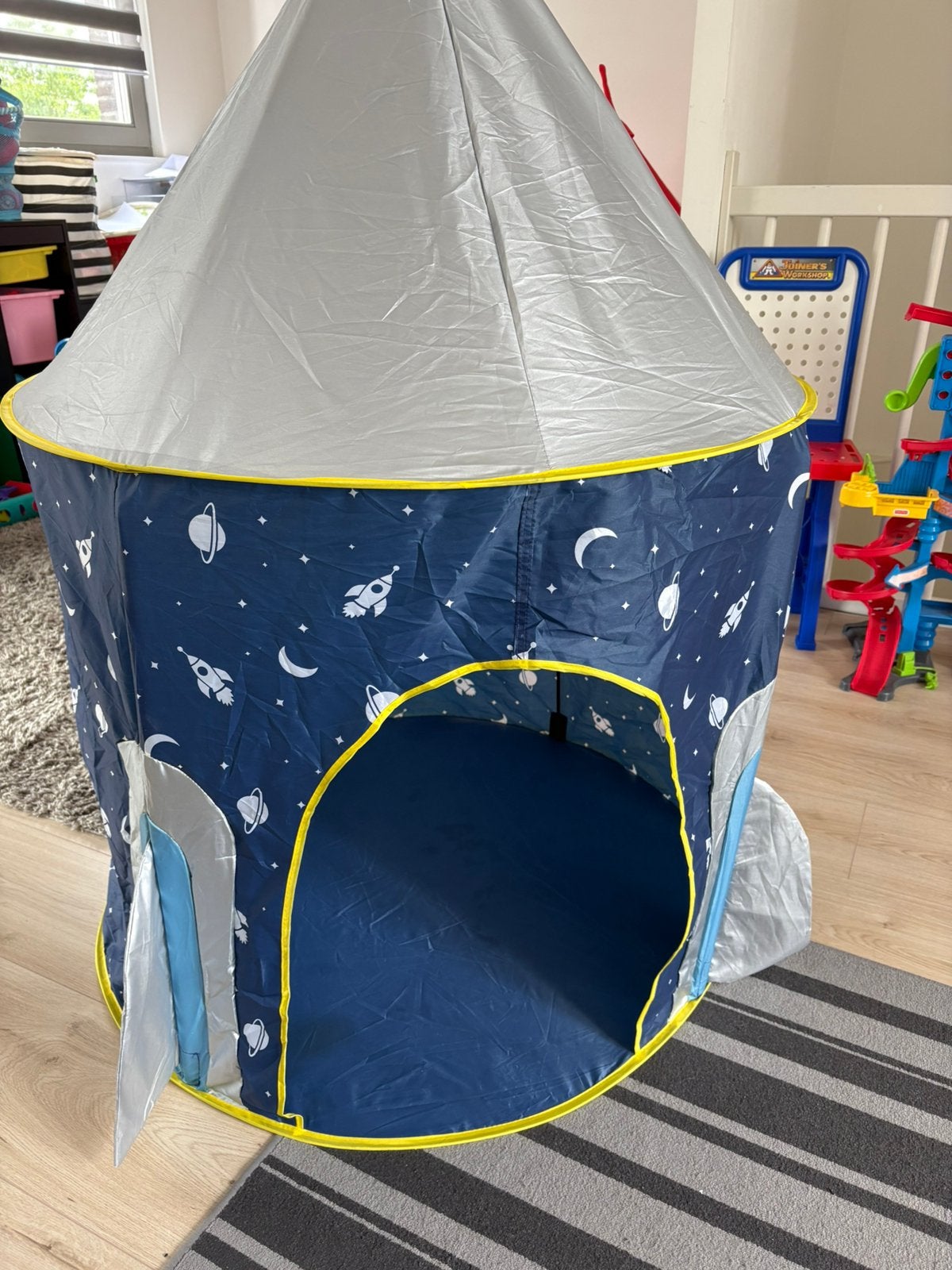 Zeeman Kids' Rocket Tent - Speeltent voor Kinderen, Ophalen, Gebruikt, Jongen of Meisje