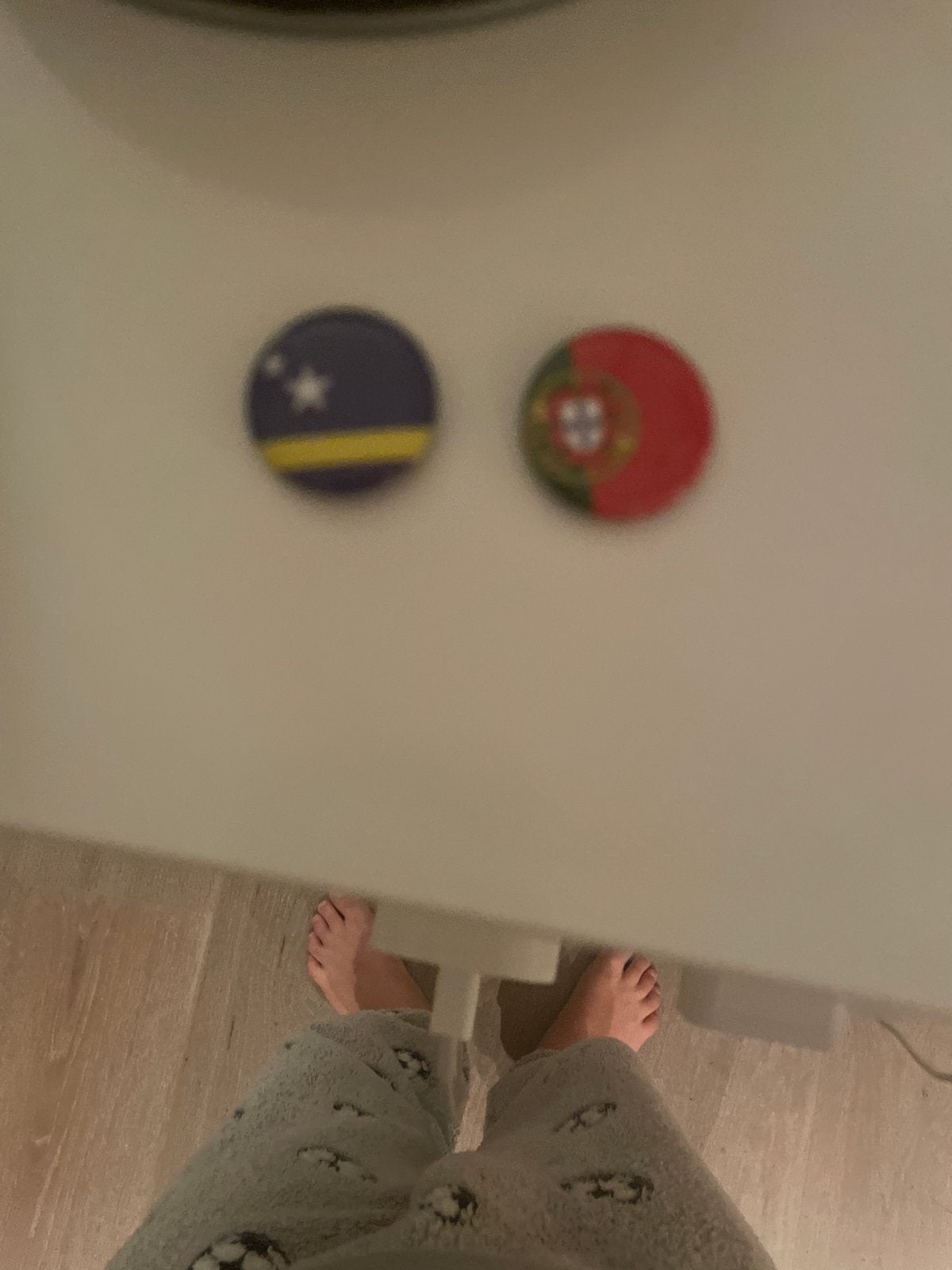 Buttons/Speldjes Curaçao en Portugal Vlag €1 per stuk, Ophalen of Verzenden, Gebruikt, Stad of Land, Button