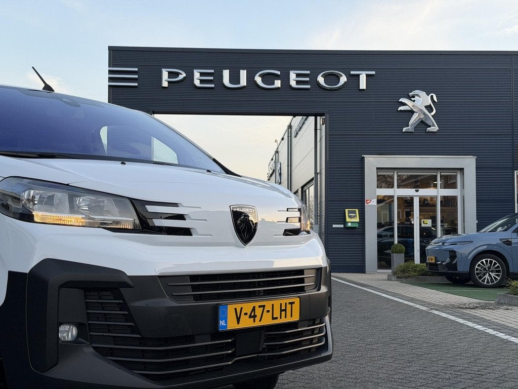 Peugeot e-Expert 75 kWh 136PK L2 Automaat Long Range, Naviga, 12 maanden, Zwart, Wit, Origineel Nederlands