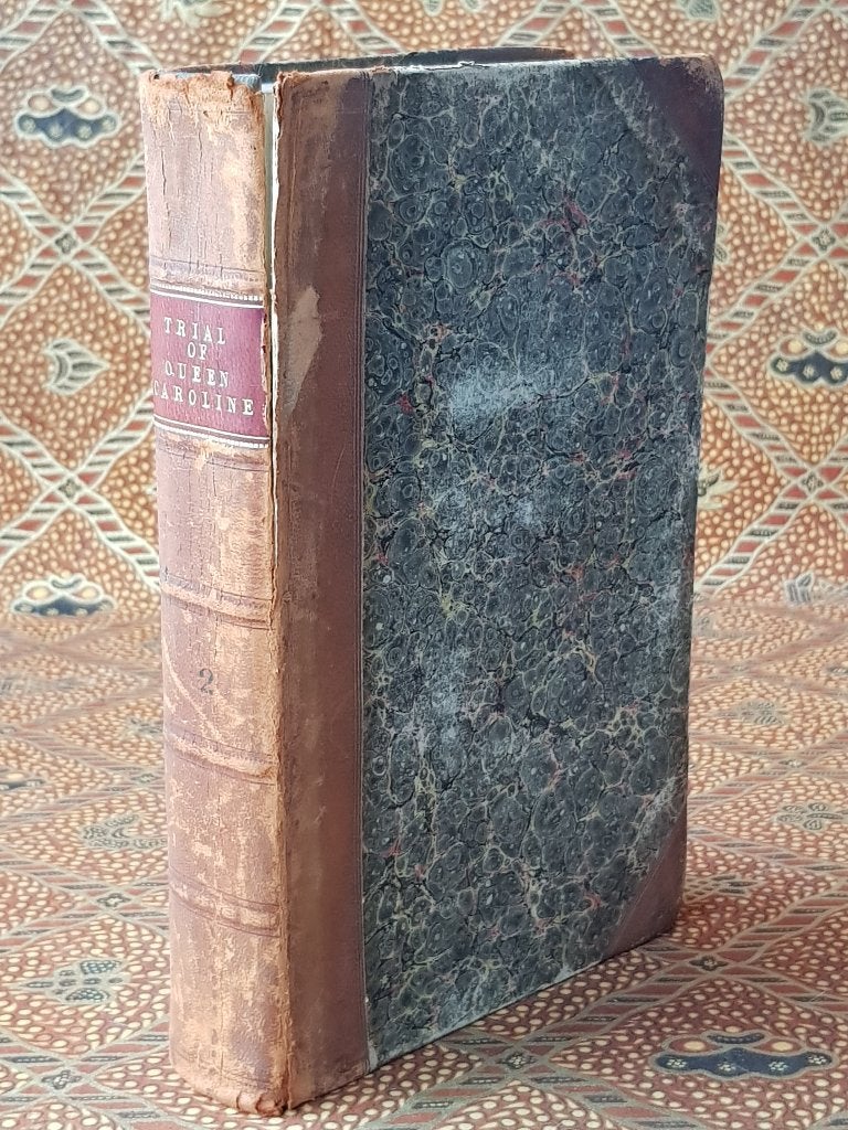 Trial of Queen Caroline antiek boek uit Engeland uit 1821., Antiek en Kunst, Ophalen of Verzenden, Joseph Nightingale