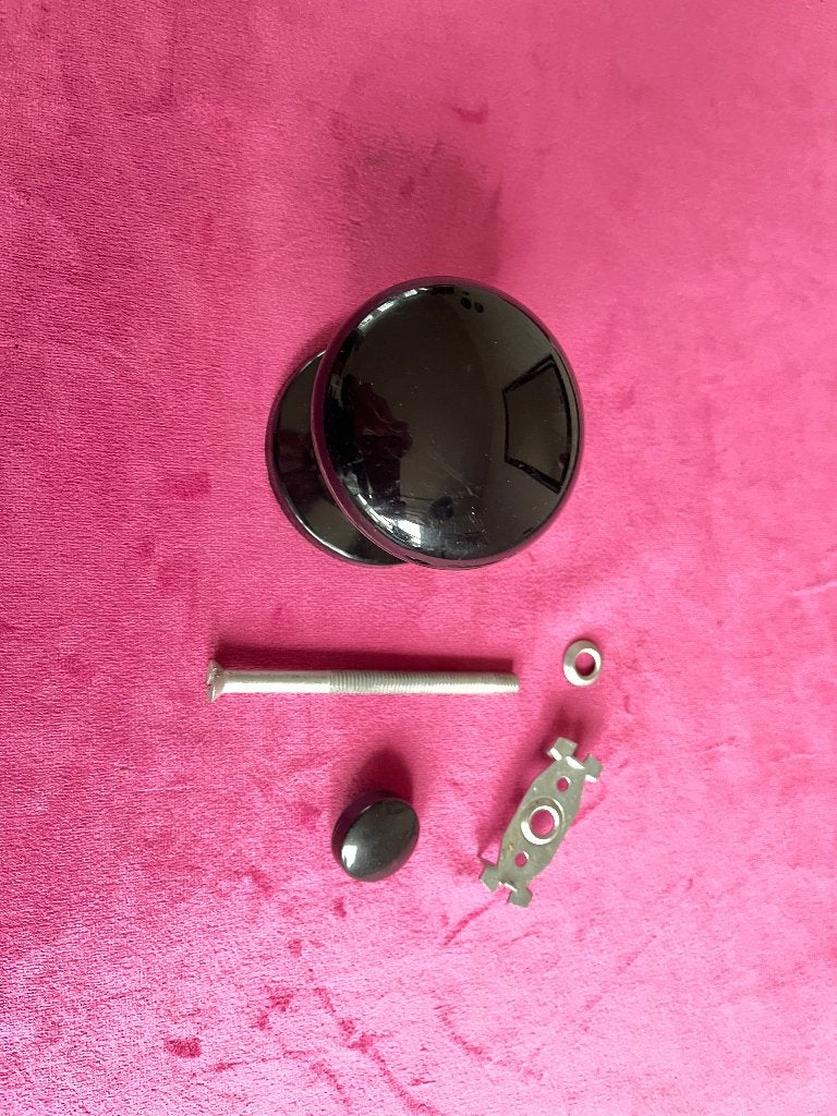 Deurknoppen, kast knoppen, deur knop van Philips zwart, Ophalen of Verzenden