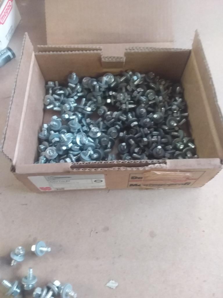 Sandwichpaneel schroeven voor staal, 200 stuks., Ophalen of Verzenden, Nieuw, Minder dan 50 mm, Schroeven