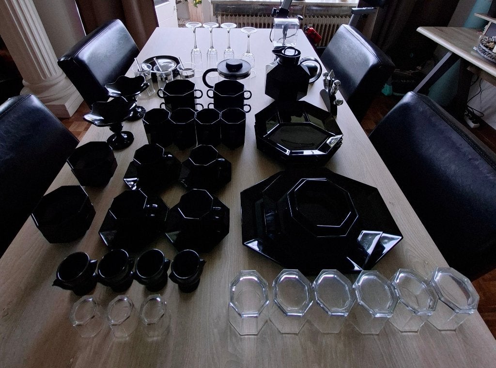 Servies, Ophalen, Overige stijlen, Compleet servies, Glas
