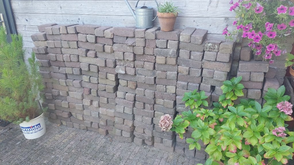Straatstenen / Waaltjes, Ophalen, Gebruikt, Klinkers, Minder dan 5 m²