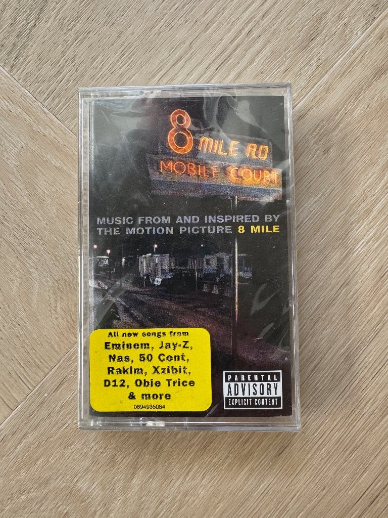 Eminem - 8 Mile OST (SEALED US Cassette / Official / 2002), Ophalen, 1 bandje, Origineel, Nieuw in verpakking