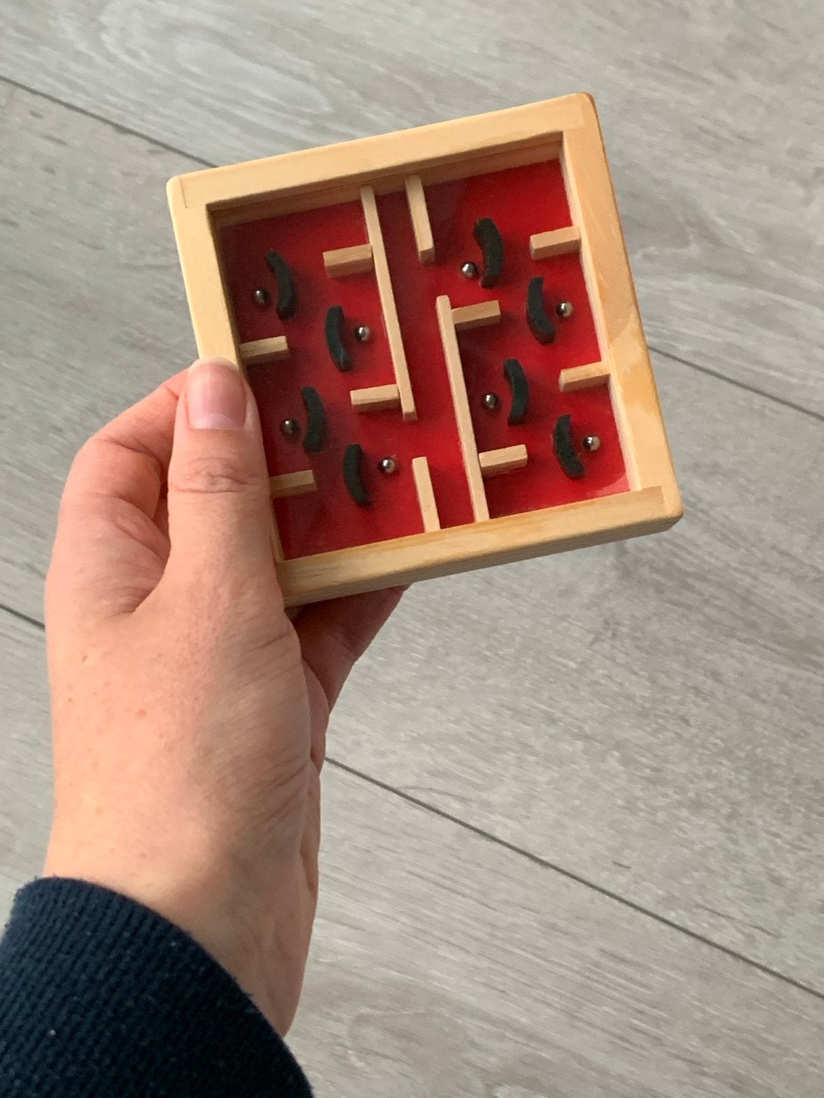 Houten Labyrint Spel - Balans en Behendigheid, Kinderen en Baby's, Ophalen, Zo goed als nieuw
