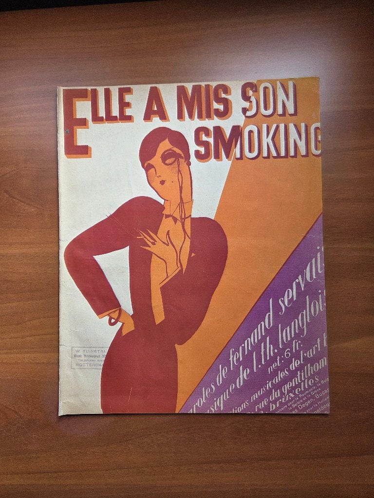 René Margritte Elle a mis son Smoking, Antiek en Kunst, Kunst | Litho's en Zeefdrukken, Ophalen of Verzenden, Portret en Figuren