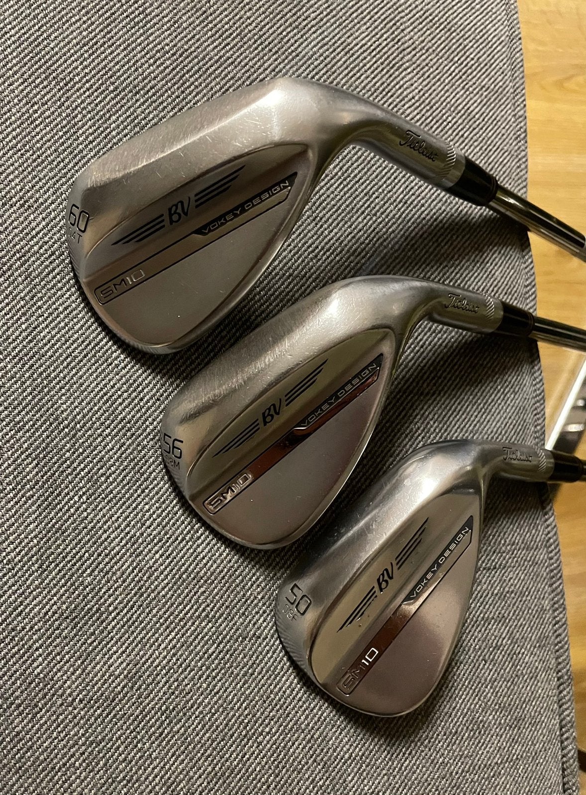 Titleist Vokey SM10 Wedge Set | 50-56-60 | Mooie staat, Ophalen of Verzenden, Gebruikt, Set, Overige merken
