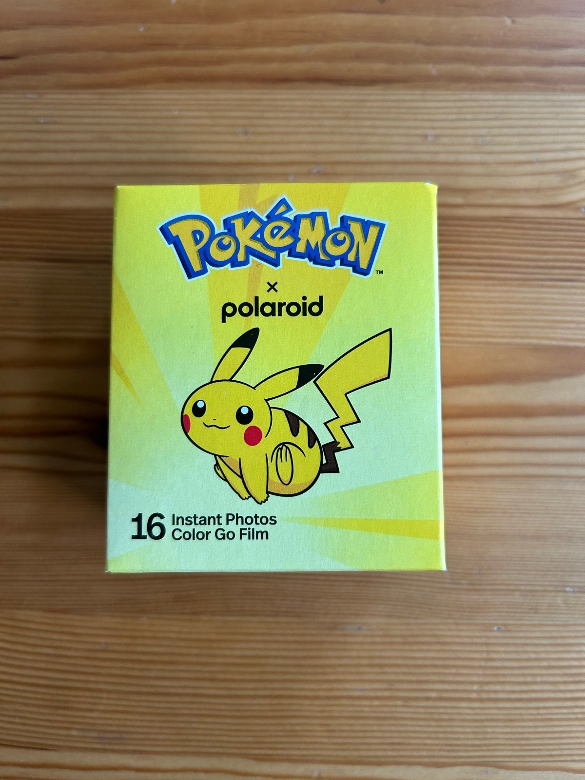 Pokémon x Polaroid Go Kleurenfilm - 16 foto's Pikachu, Overige merken, Minder dan 50 mm, Overige typen, Nieuw