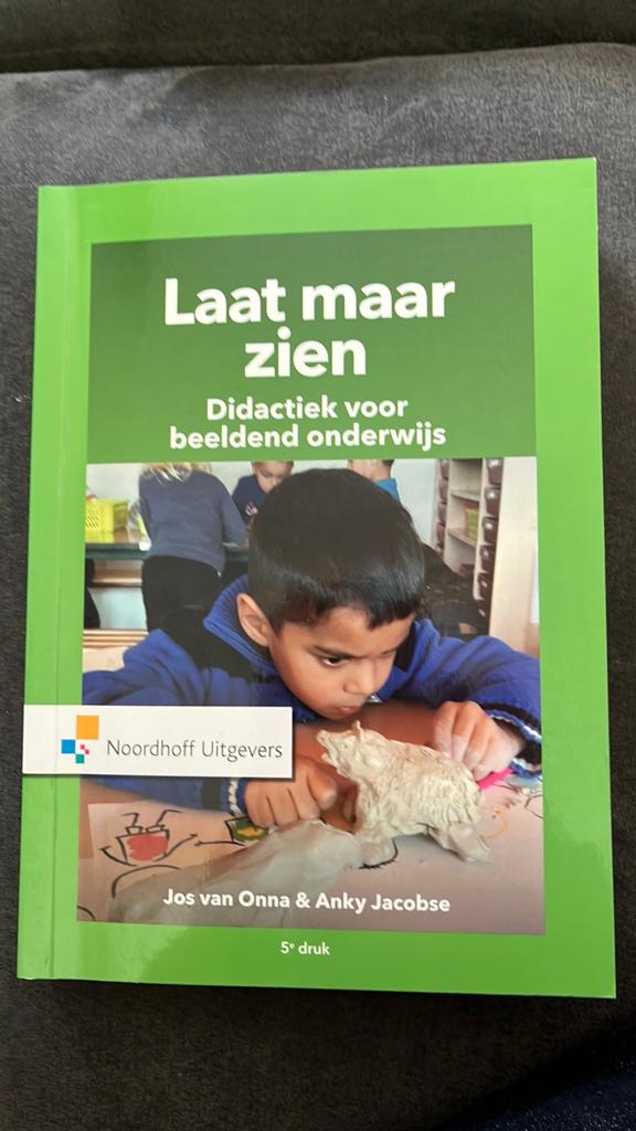 Laat maar zien - Didactiek voor beeldend onderwijs, Ophalen of Verzenden, Zo goed als nieuw, Anky Jacobse; Jos van Onna