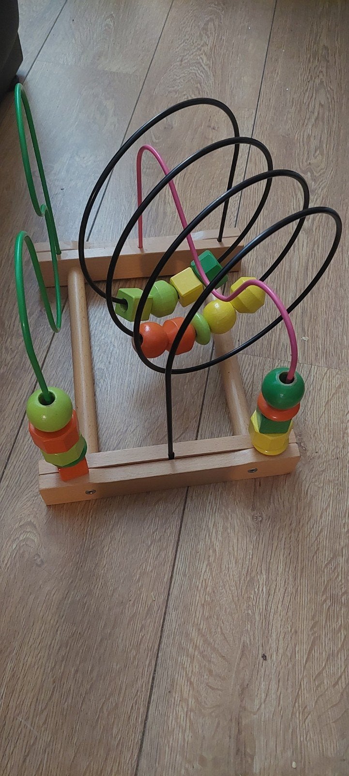 Ikea Mula houten kralenspiraal voor baby's, Ophalen, Zo goed als nieuw, Overige typen