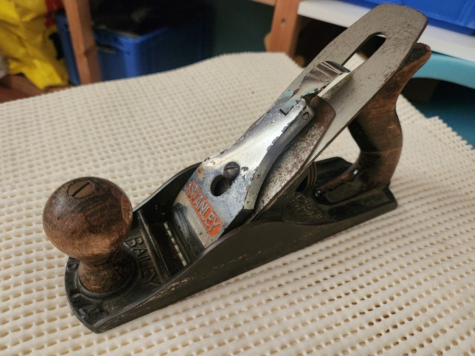 Vintage Stanley Bailey schaaf - Made in England, Ophalen of Verzenden