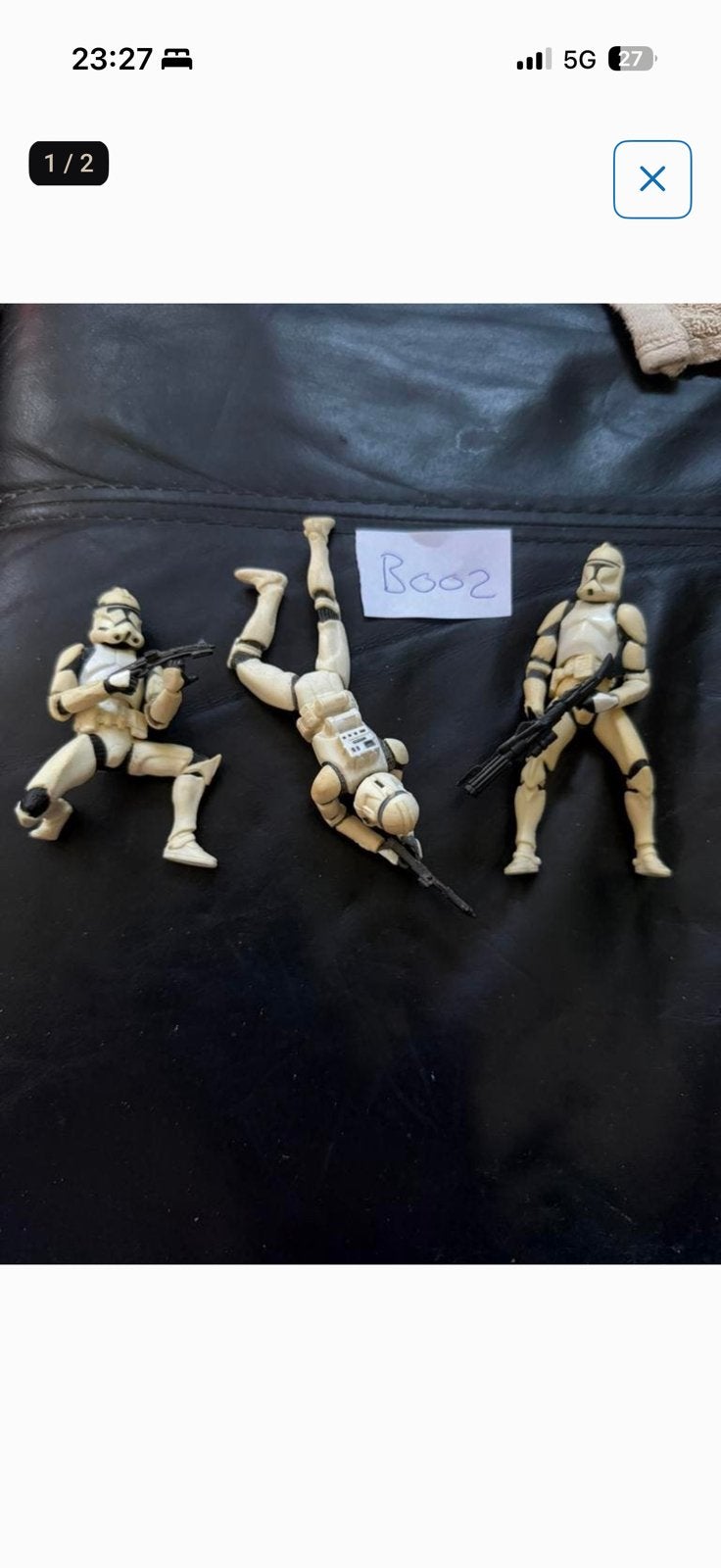 Star wars 3 clone troopers, Ophalen of Verzenden, Zo goed als nieuw, Actiefiguurtje