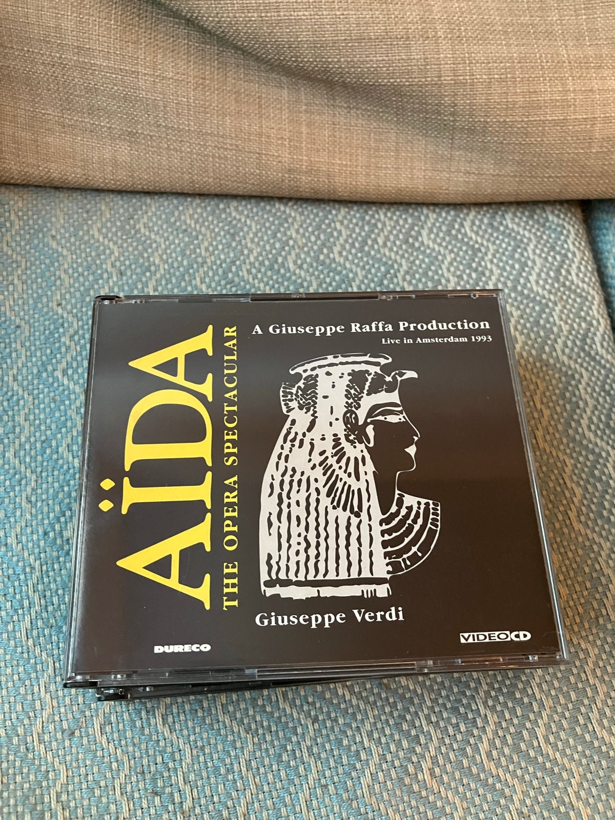 Aida: The Opera Spectacular - Giuseppe Verdi Video CD, Cd's en Dvd's, Dvd's | Muziek en Concerten, Alle leeftijden, Ophalen of Verzenden