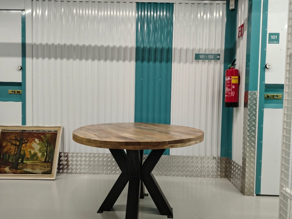 Mooie eethoek - tafel met 4 stoelen, Huis en Inrichting, Tafels | Eettafels, Ophalen, Overige materialen, Zo goed als nieuw, Vier personen