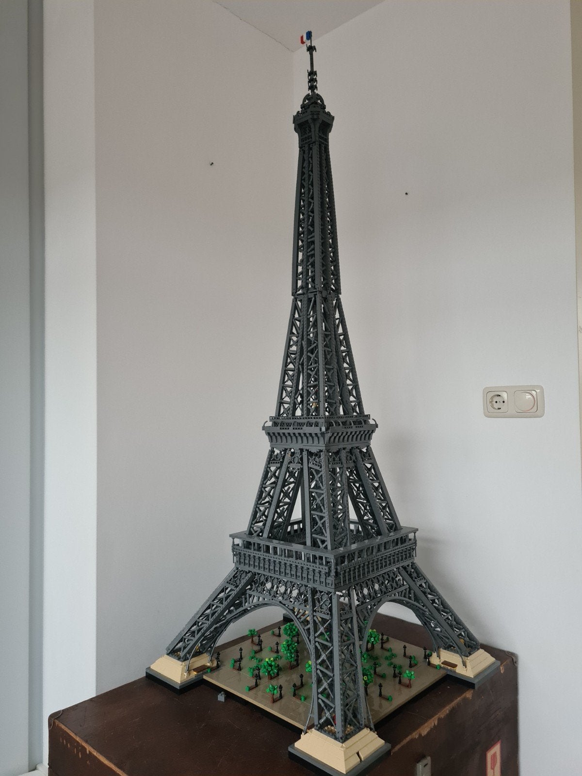 LEGO Eiffeltoren 10307 compleet & gesorteerd, Kinderen en Baby's, Ophalen, Inclusief instructies, Lego, Zo goed als nieuw