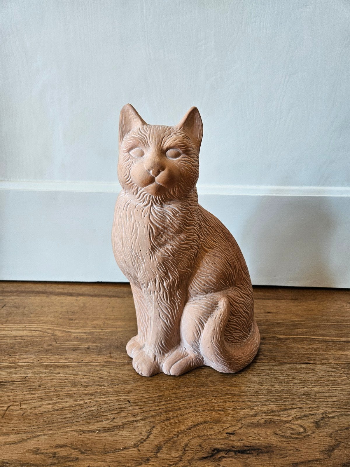 Terracotta beeld kat bijna gratis, Ophalen, Nieuw