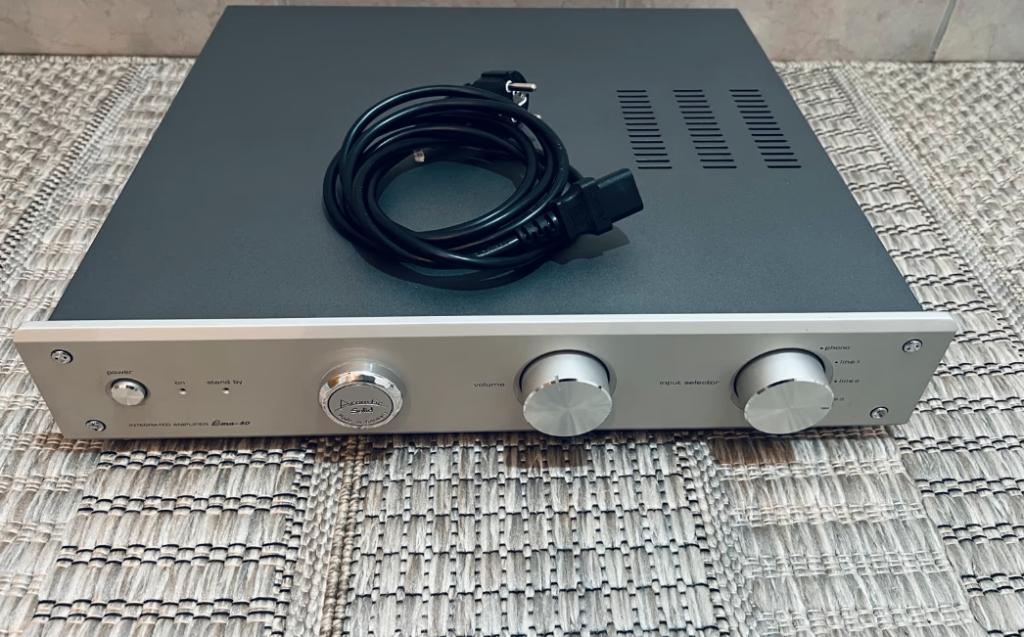 Hifi versterker Ortofon LMA 80  Acaustic Solid, Ophalen of Verzenden, Zo goed als nieuw, Overige merken