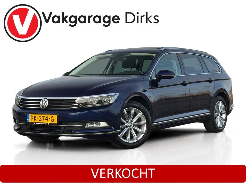 Volkswagen Passat Variant 1.4 TSI DSG Highline ✅ Pano ✅, Auto's, Volkswagen, Bedrijf, Te koop, Passat, ABS, Adaptive Cruise Control