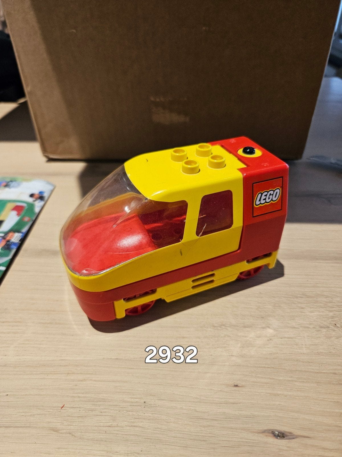 Duplo 2932 elektrische trein vintage, Ophalen of Verzenden, Gebruikt, Duplo