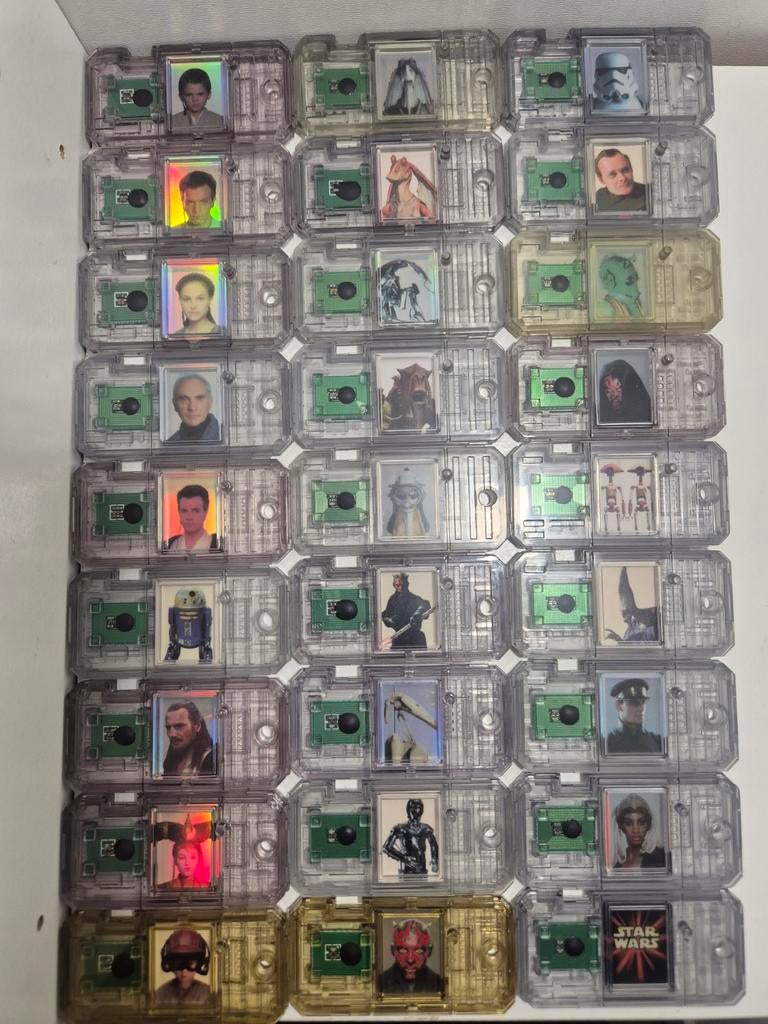 27 Star Wars Comtech Chips, Ophalen of Verzenden