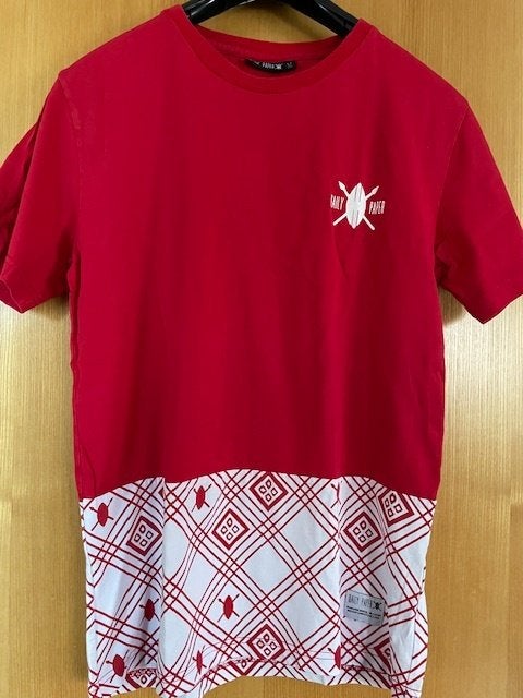 daily paper shirt, Zwart, Ophalen of Verzenden, Zo goed als nieuw, Korte mouw