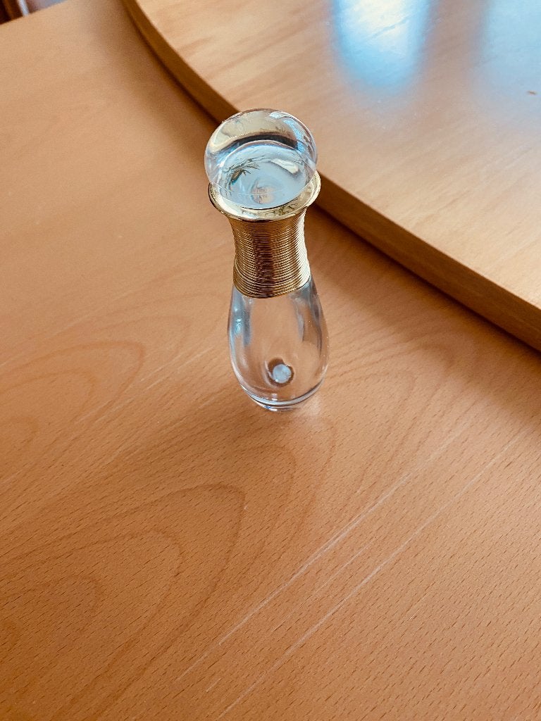 Dior J'adore Miniatuur Parfumflesje - Leeg, Sieraden, Tassen en Uiterlijk, Uiterlijk | Parfum, Ophalen of Verzenden, Gebruikt