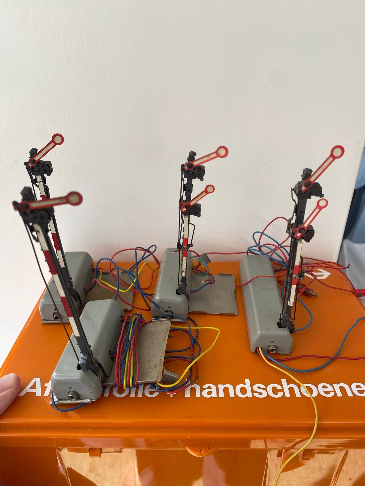 Märklin modelspoorbaan accessoires: seinen, wissels en bedie, Wisselstroom, Gebruikt, Overige typen, Ophalen of Verzenden